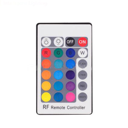 RGBW 16W 4 Plug Type Selection LED Fiber Optic 24key RF Remote Controller 13 color remoe control change 2 Warranty years